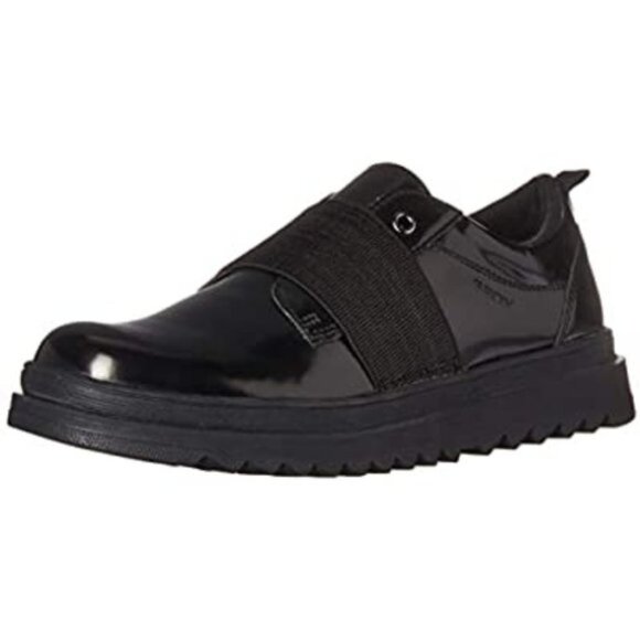 Geox Gilly Jaw Girl Laceless Shoe School Uniform - Picture 1 of 9